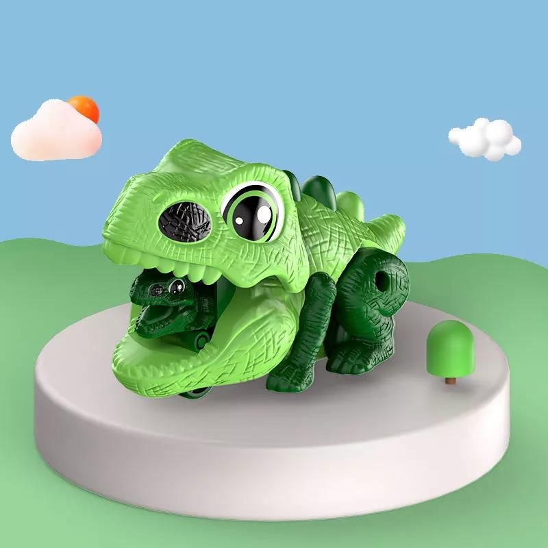 Dinosaur catapult vehicle