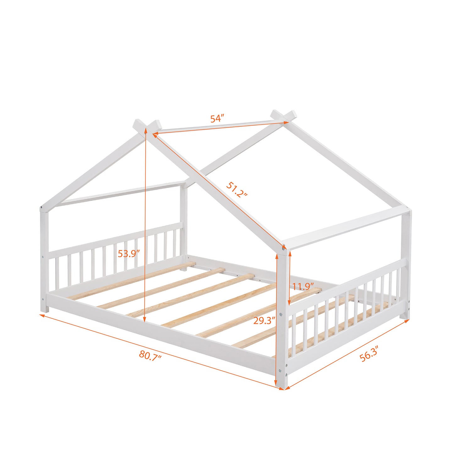 Full Size House Bed