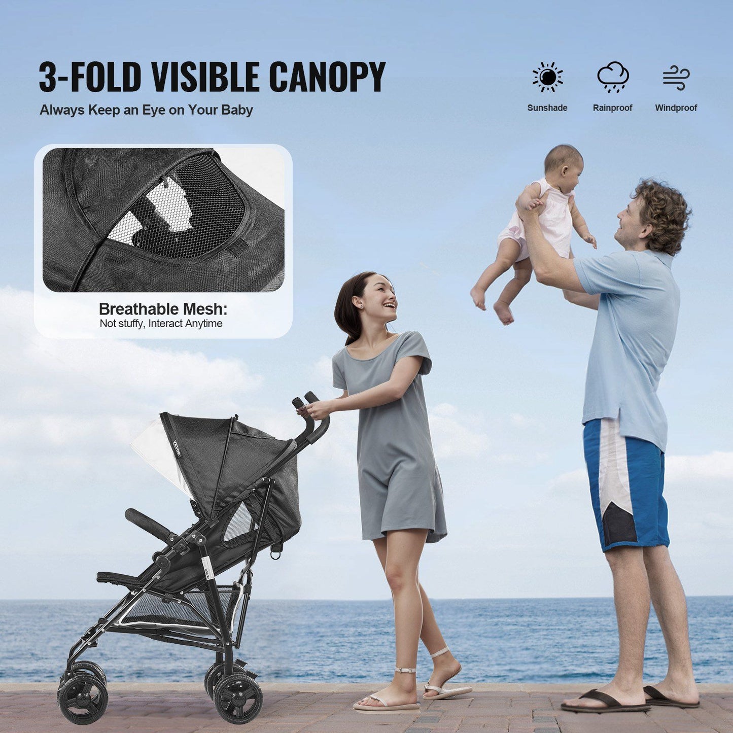 Compact Lightweight Stroller