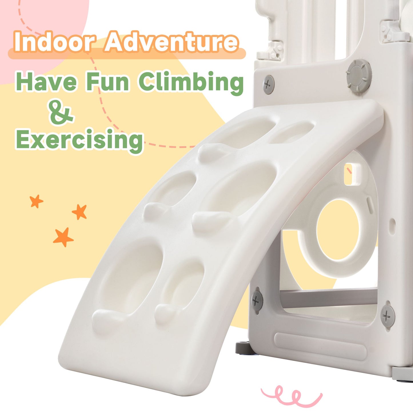 4 in 1 Climber and Slide Set