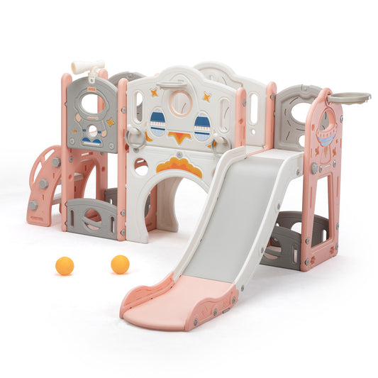 8-In-1 Large Slide and Climb Set