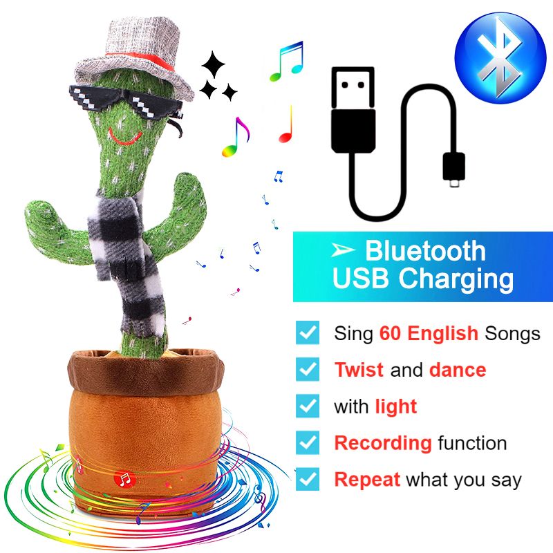 Bluetooth Dancing Cactus