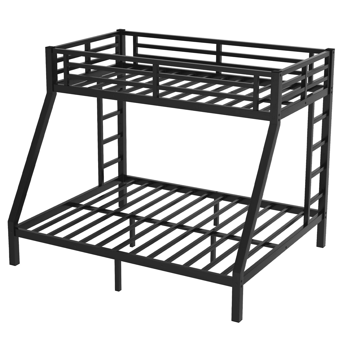 Metal Twin XL over Queen Bunk Bed