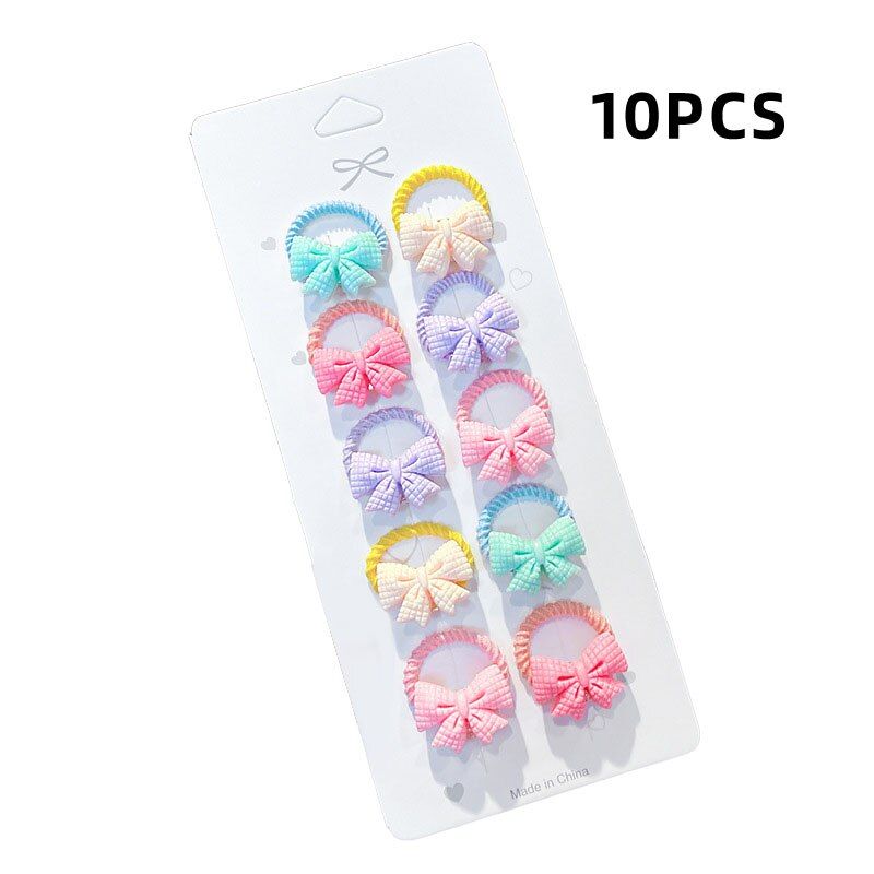 10pcs Nylon Scrunchie