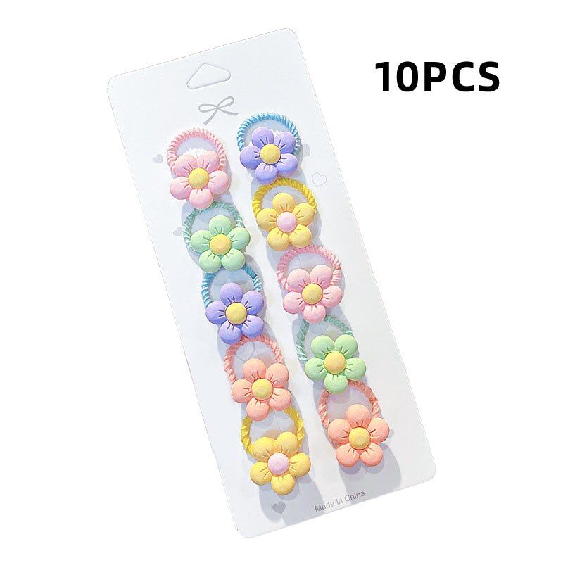 10pcs Nylon Scrunchie