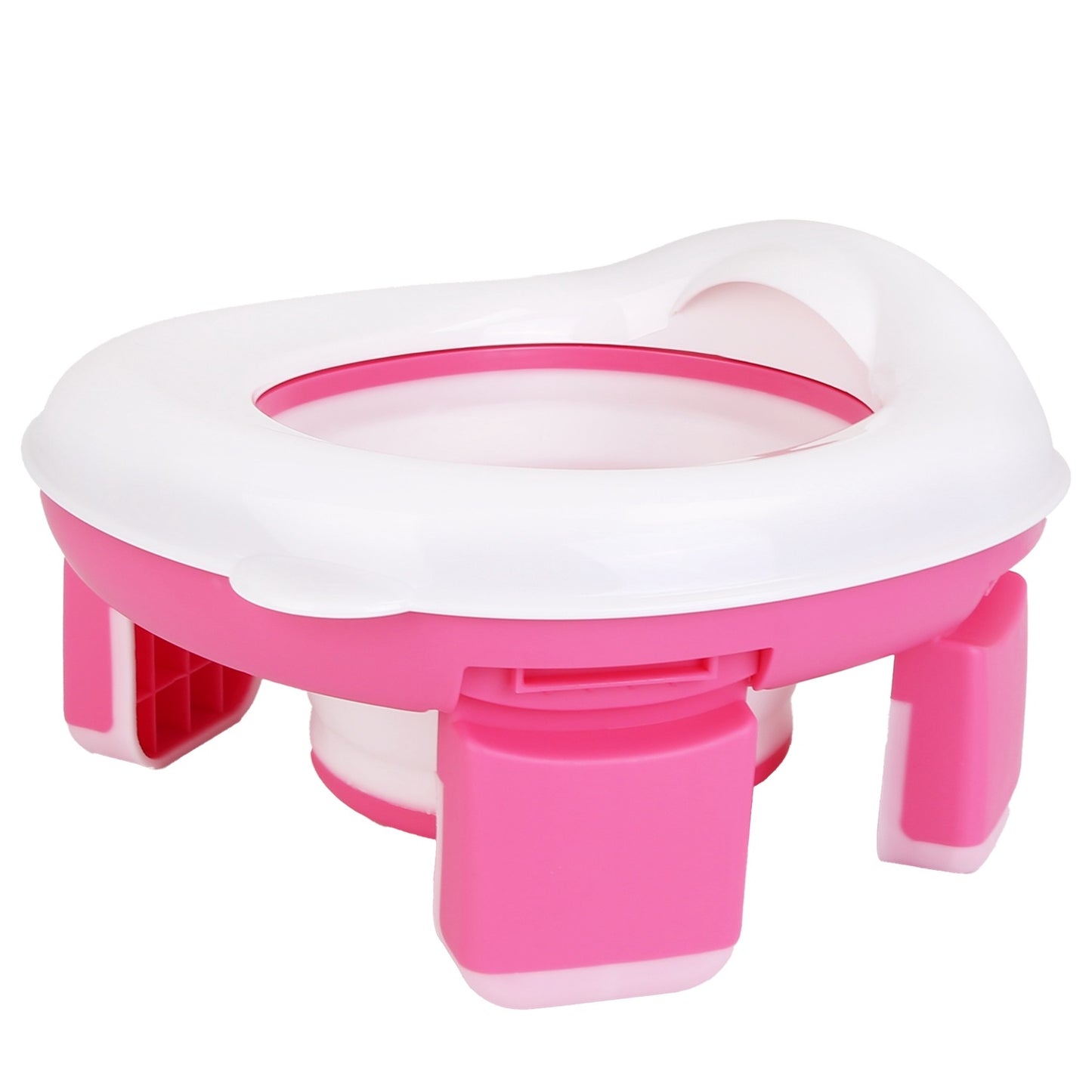 Portable/Foldable Potty w/Training Seat Cover & Splash Guard