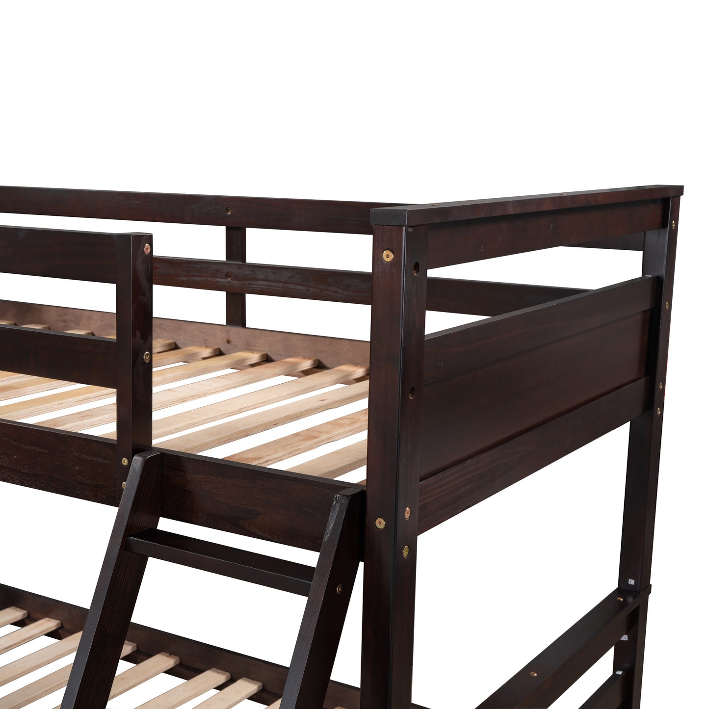 Twin over Full Bunk Bed w/Storage