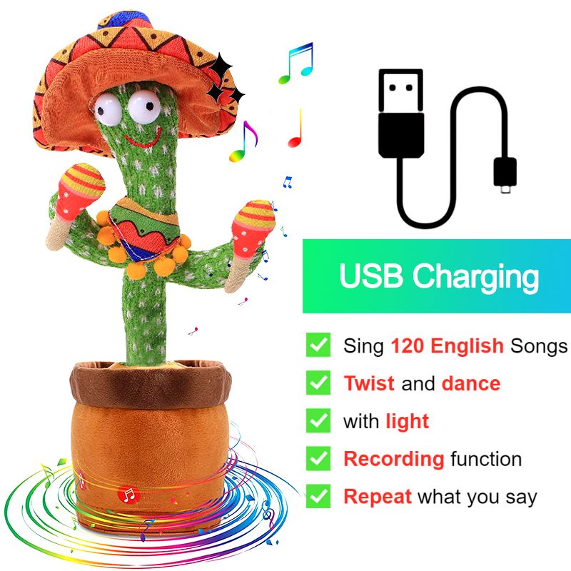 Bluetooth Dancing Cactus