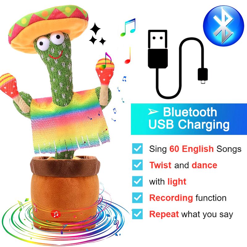 Bluetooth Dancing Cactus