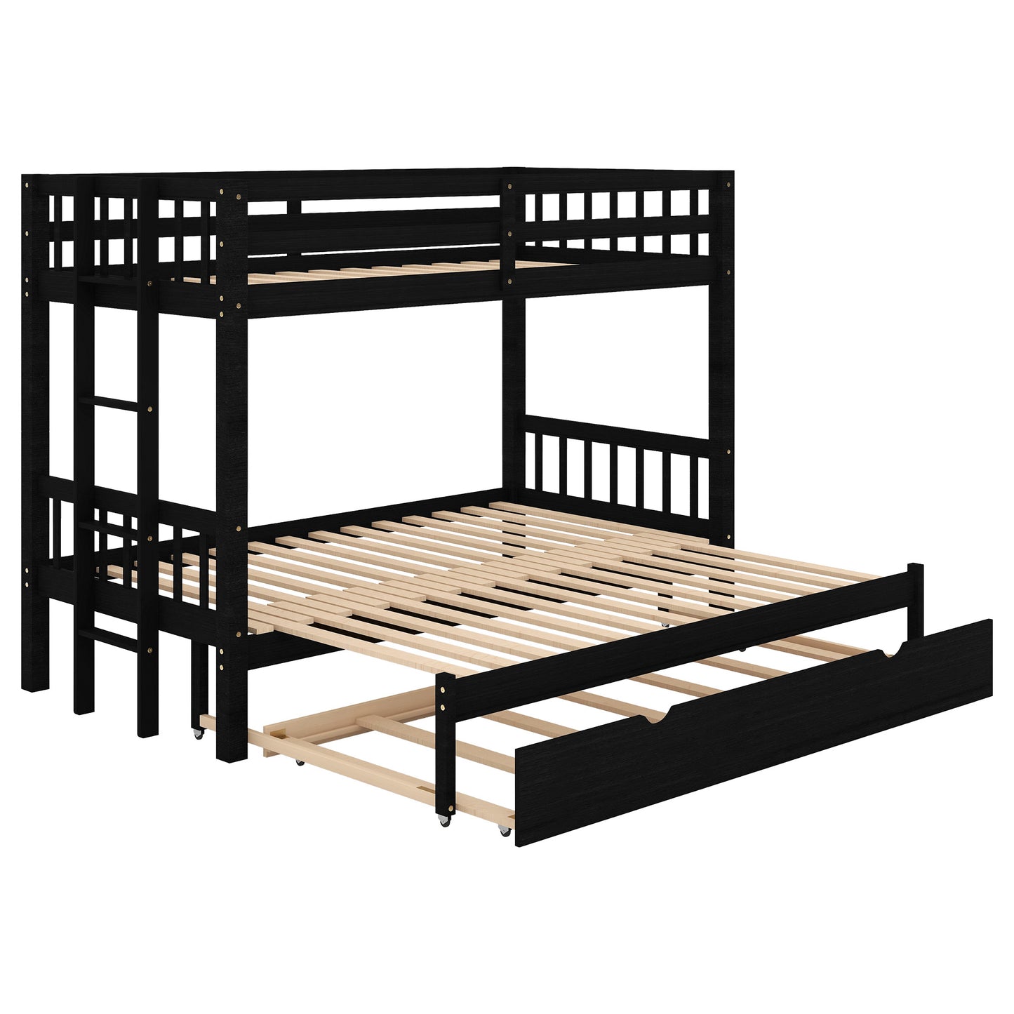 Twin Pull-out Bunk Bed w/Trundle