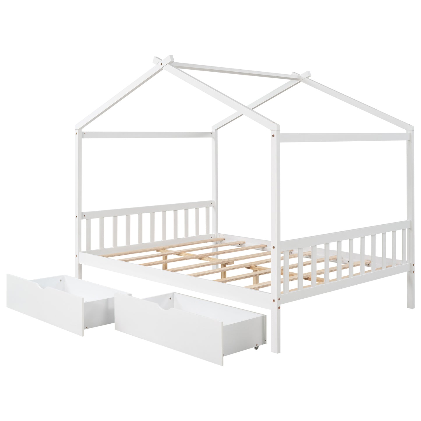 Full Size Roof Design Platform Bed