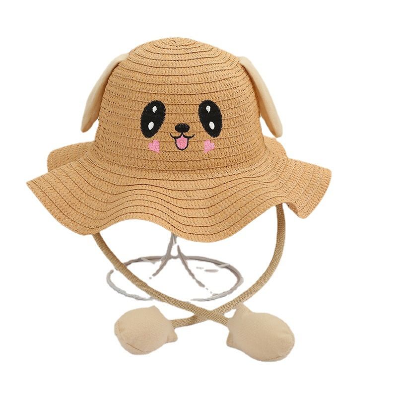 Rabbit Ear Sunshade Straw Hat