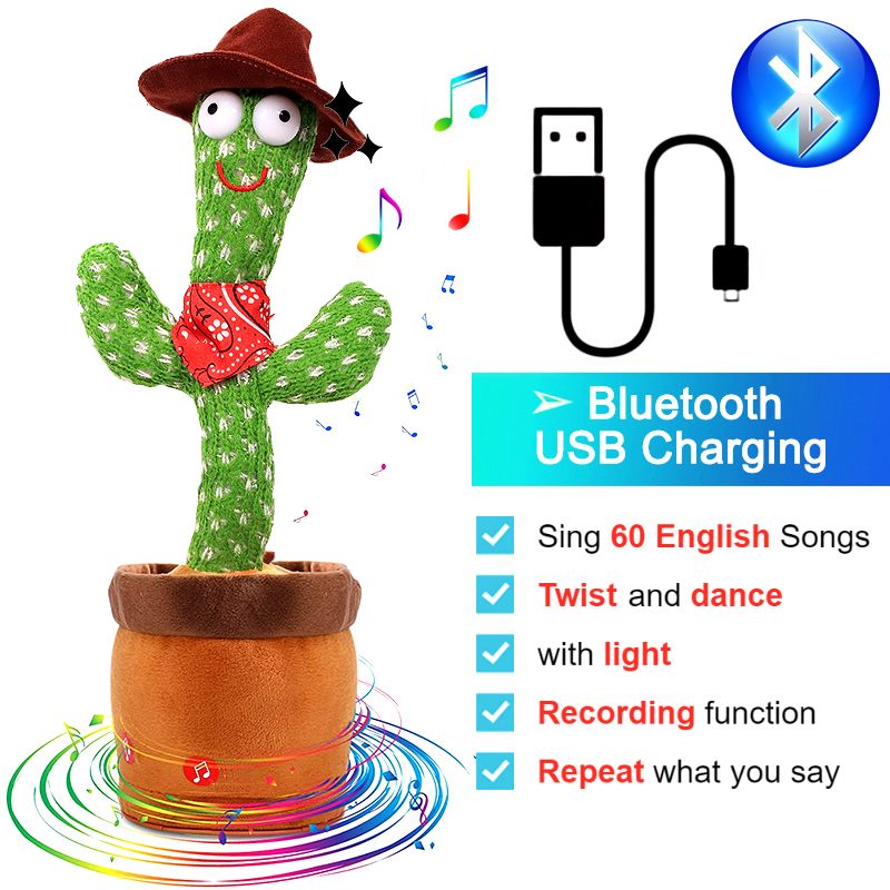 Bluetooth Dancing Cactus