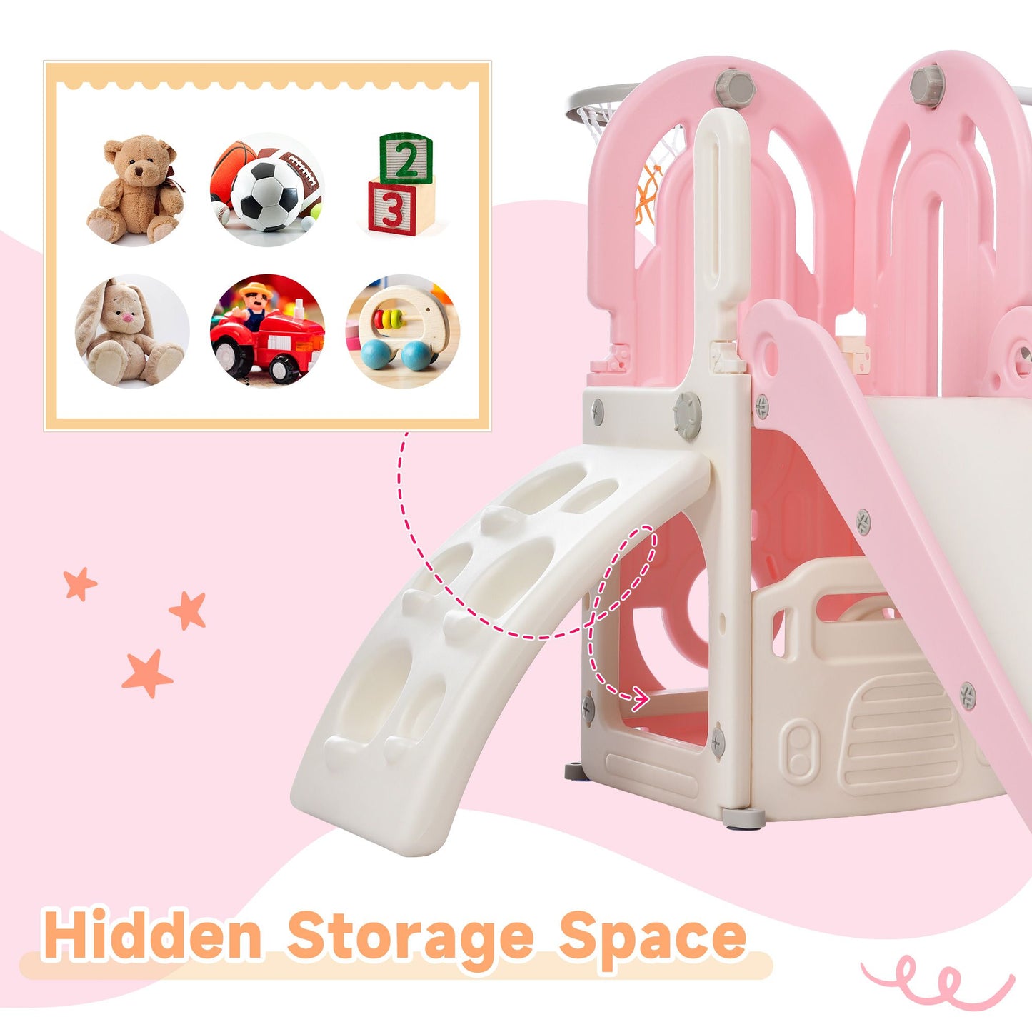 4 in 1 Climber and Slide Set