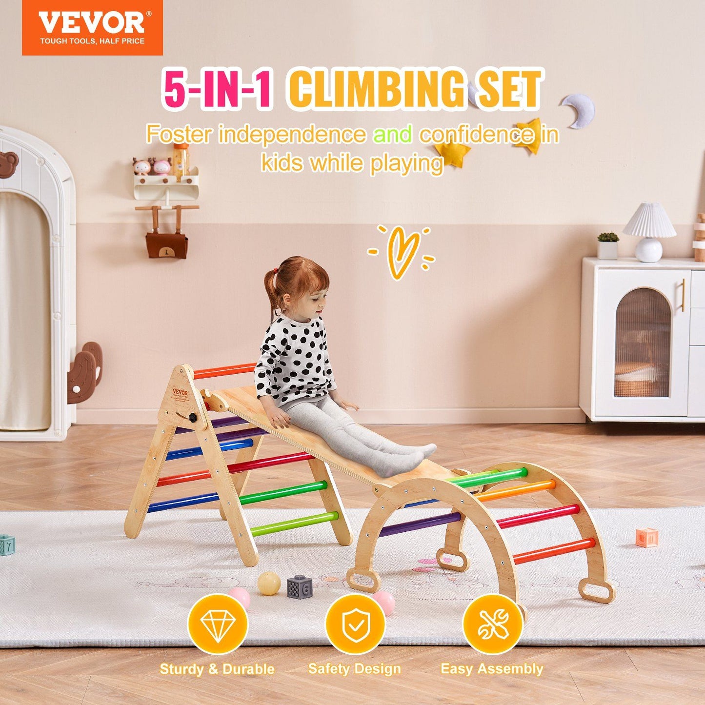 5 in 1 Climbing Indoor Playground