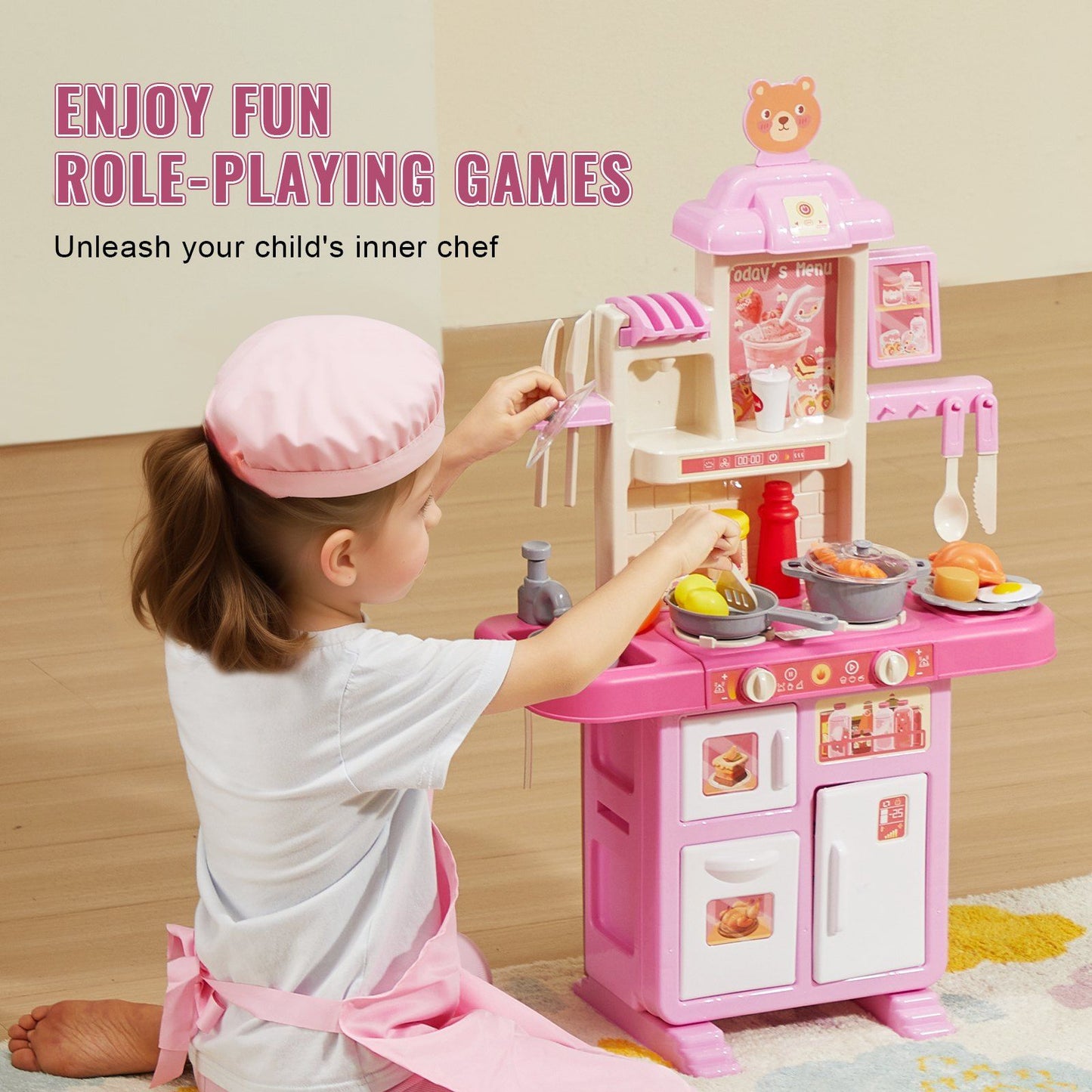 48 Piece Kitchen Playset