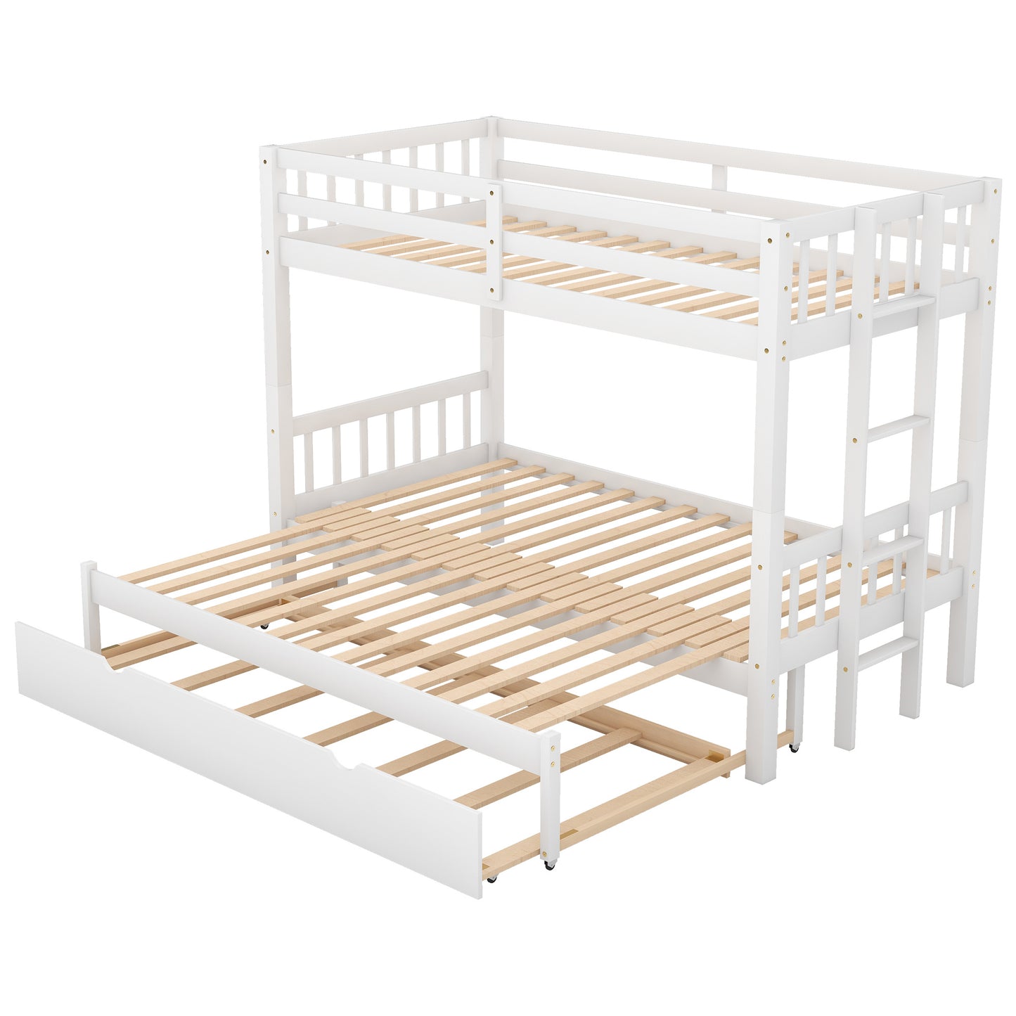 Twin Pull-out Bunk Bed w/Trundle