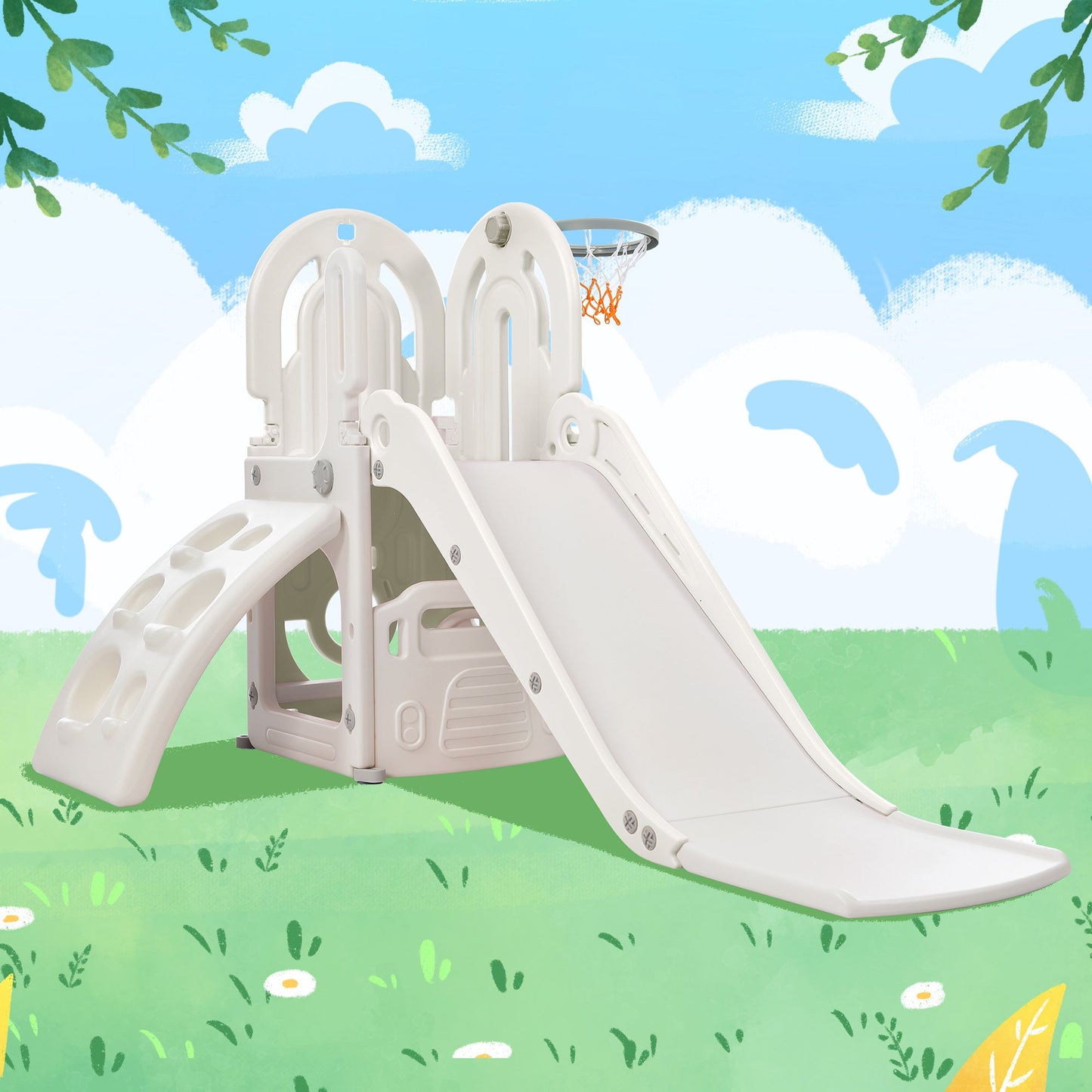 4 in 1 Climber and Slide Set