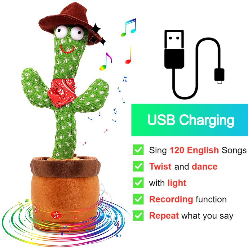 Bluetooth Dancing Cactus