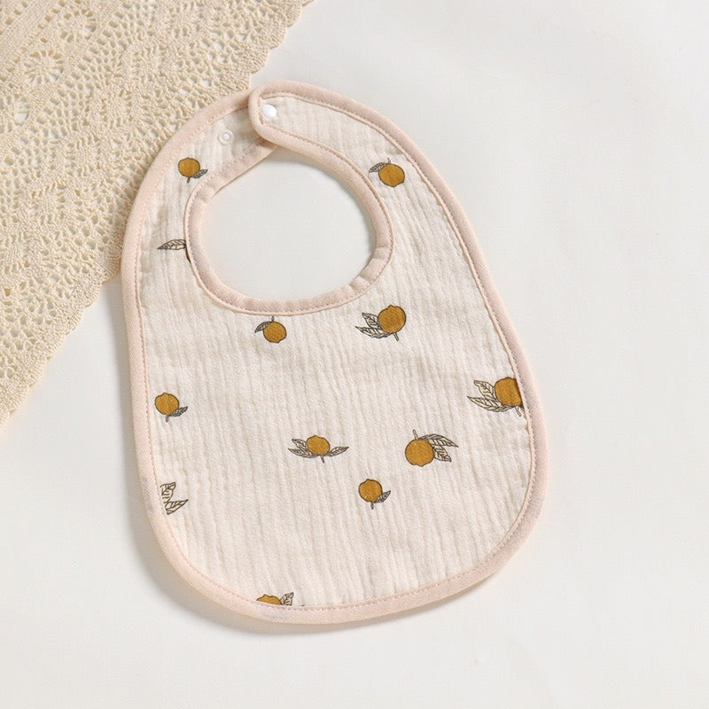 2-Piece Six-Layer Cotton Cloth Bib