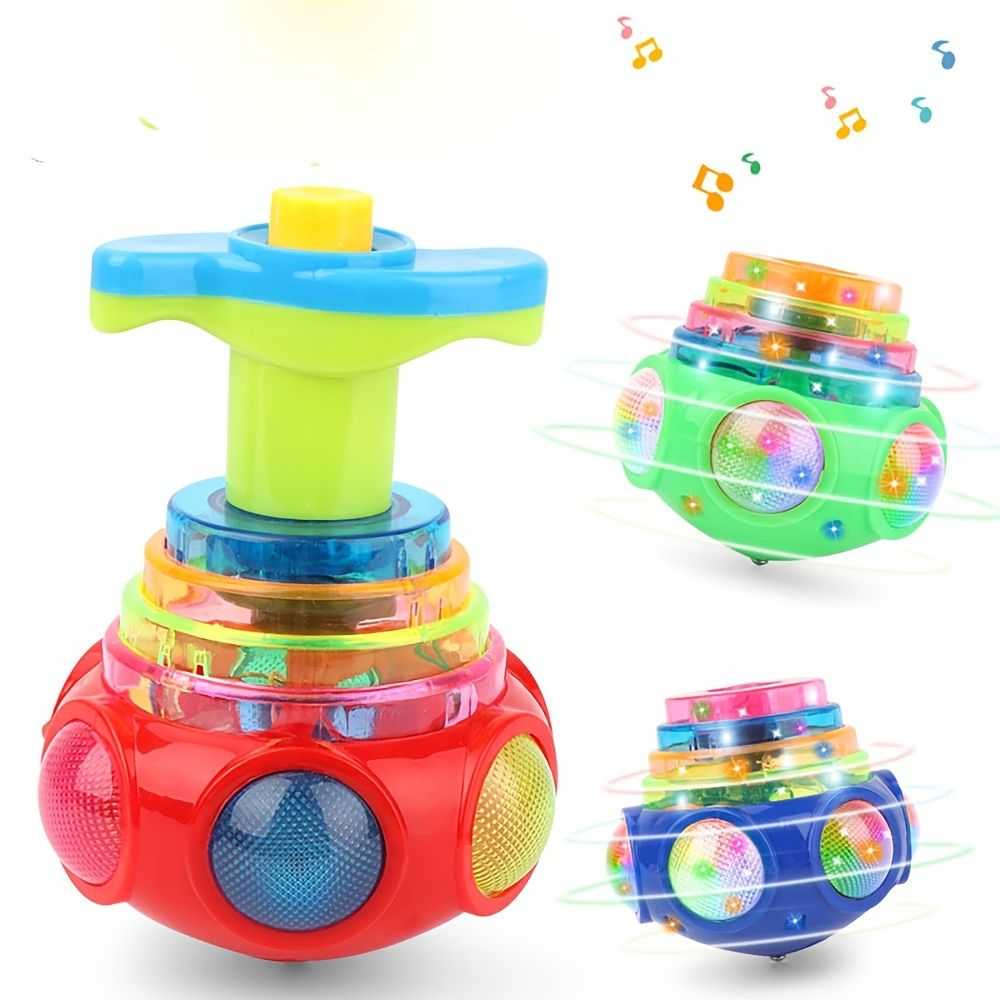 Luminous Rotating Gyro Toy