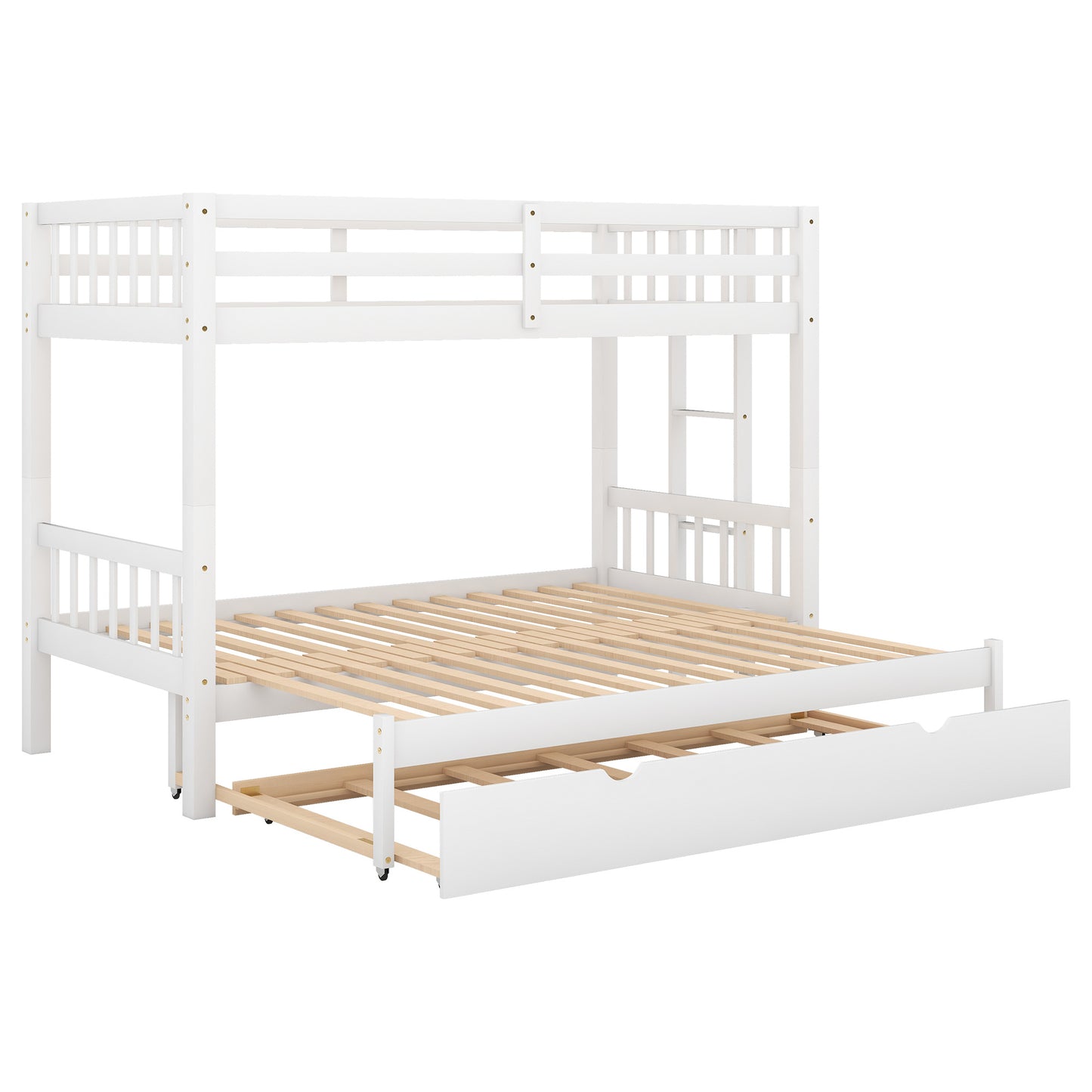 Twin Pull-out Bunk Bed w/Trundle