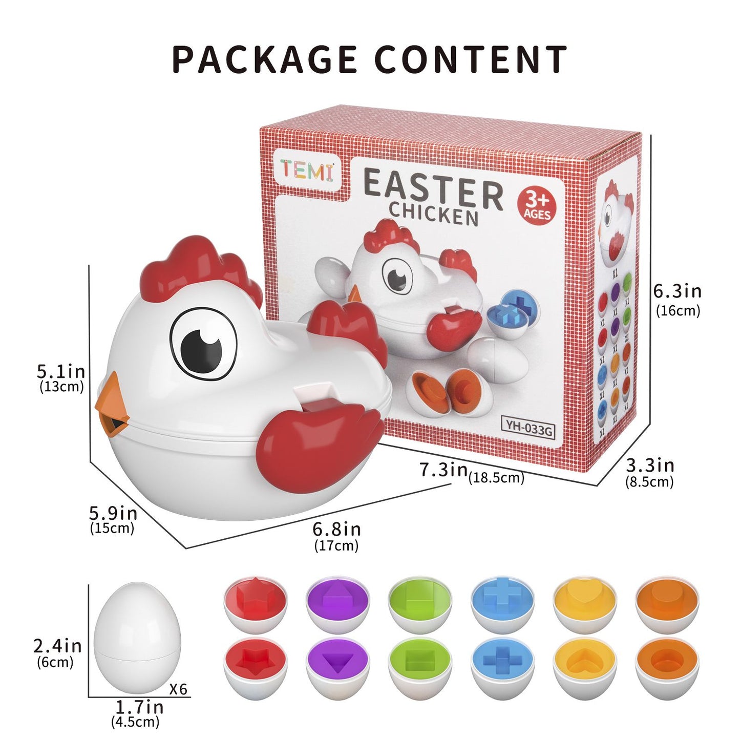 Early Learning Easter Eggs