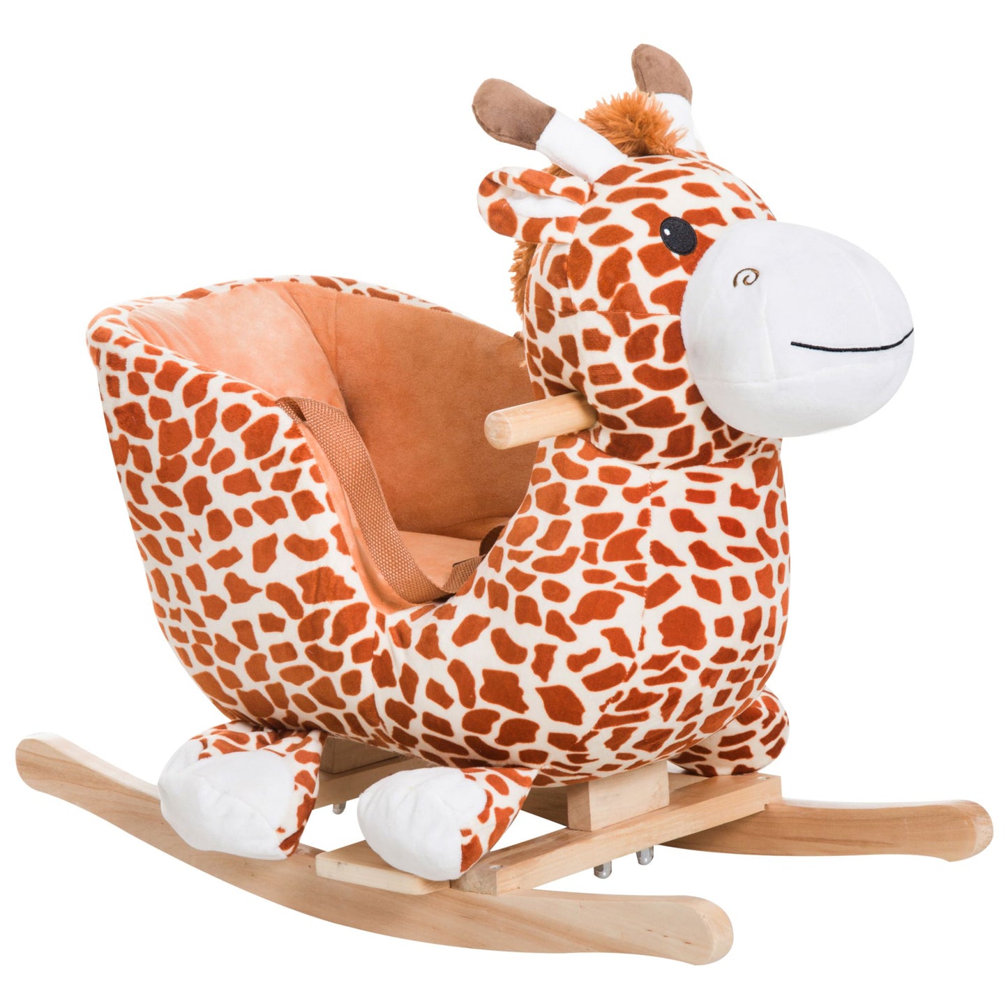 Plush Rocking Horse Giraffe