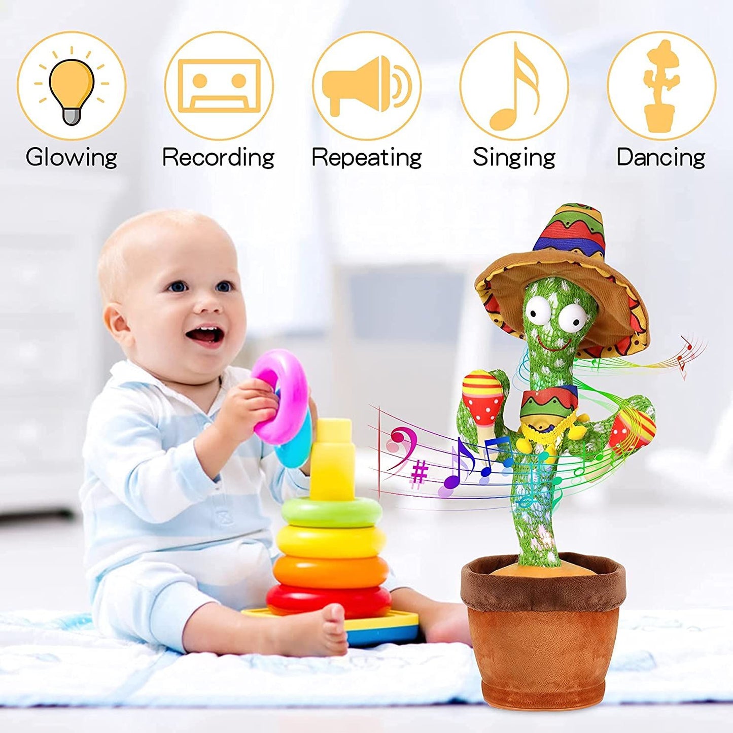 Bluetooth Dancing Cactus