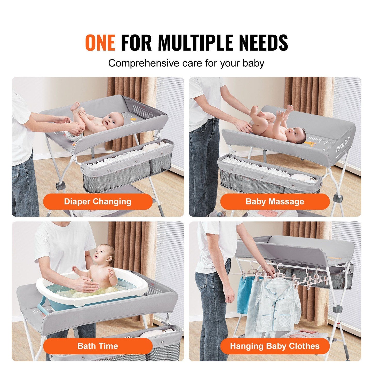 Folding Diaper Changing Station