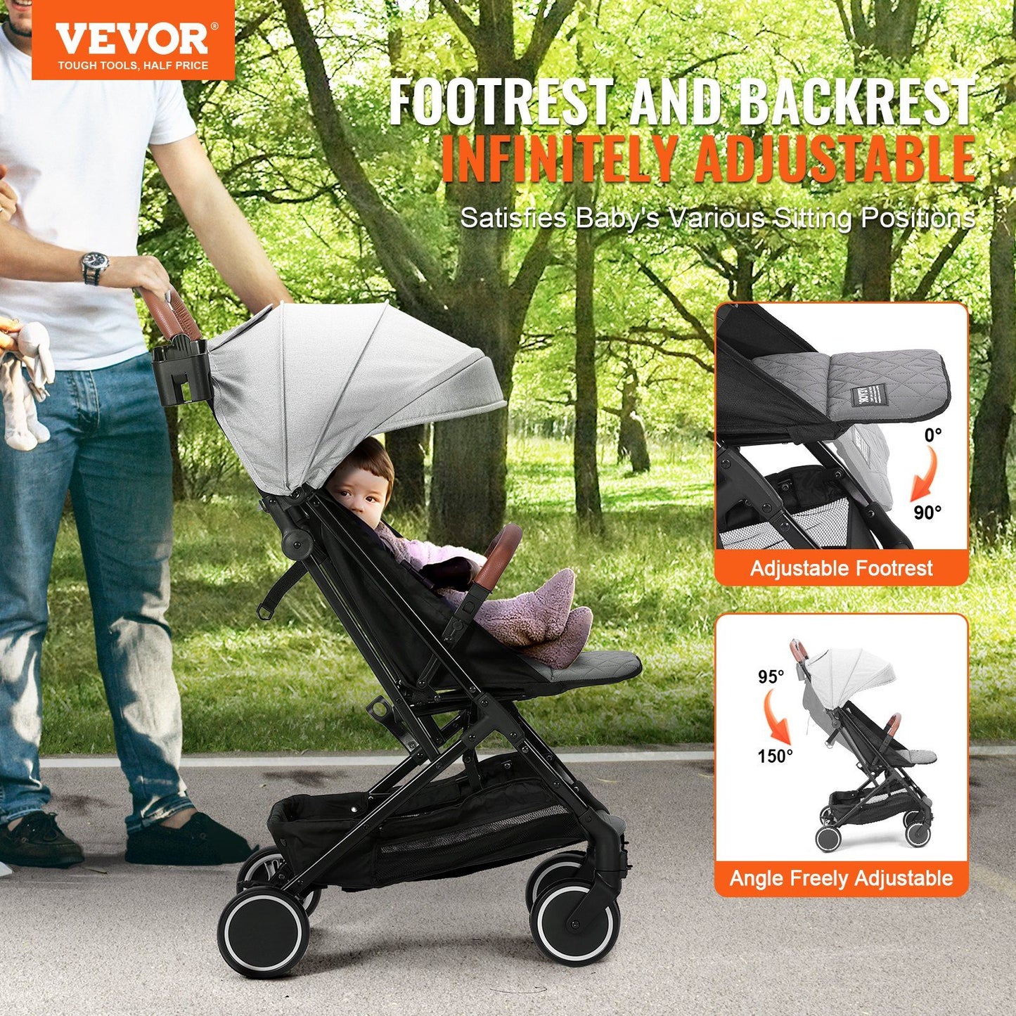 VEVOR Standard Stroller