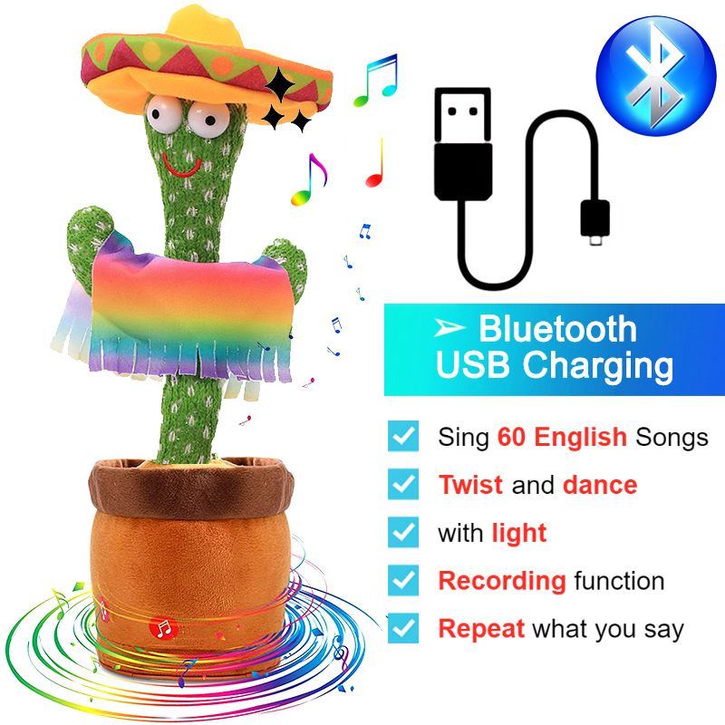 Bluetooth Dancing Cactus