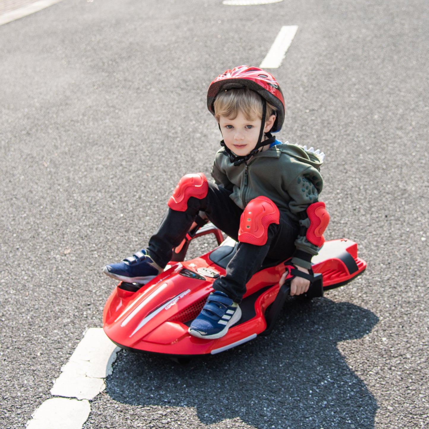 24V Electric scooter w/ helmet & knee pads