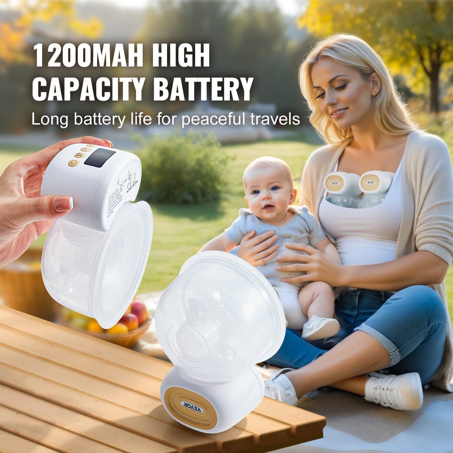 Wearable Electric Breast Pump