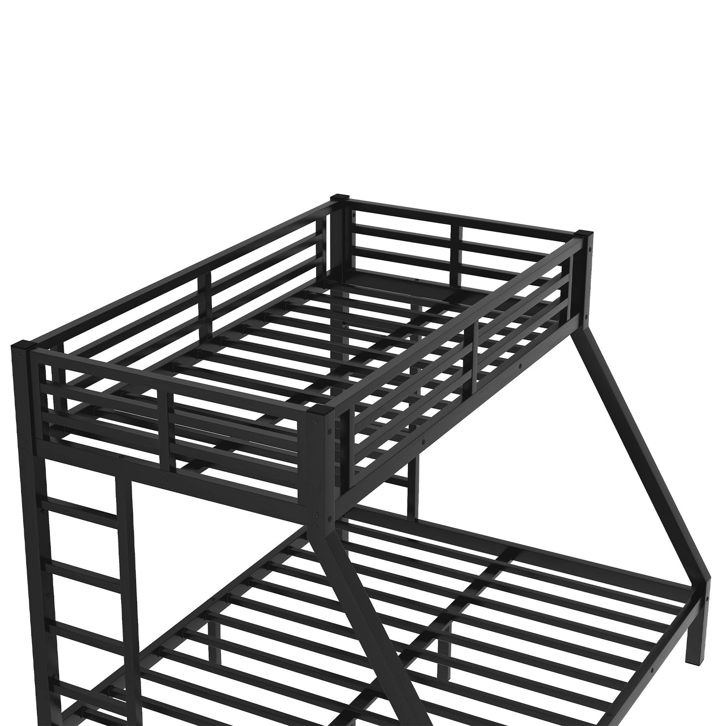 Metal Twin XL over Queen Bunk Bed