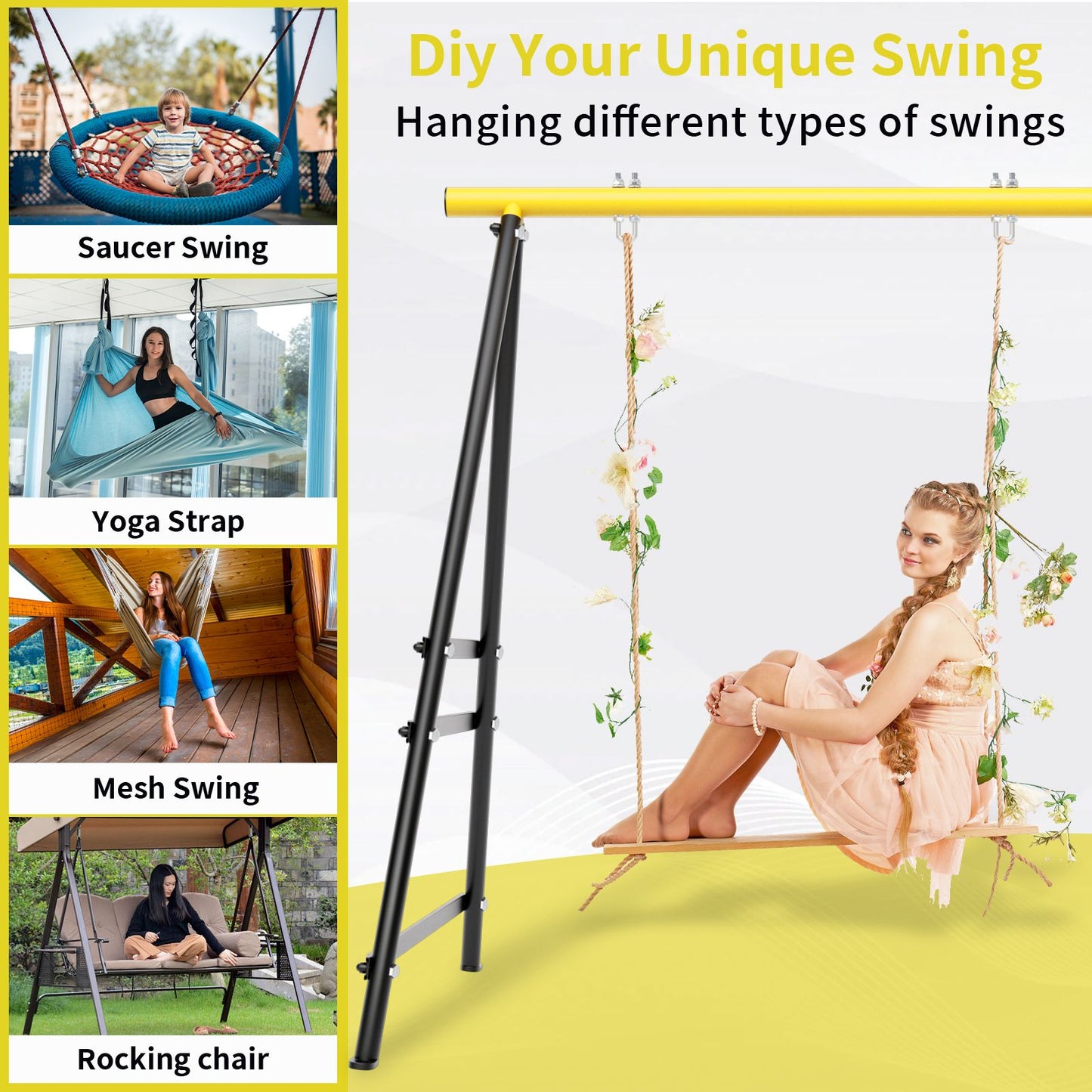 Metal Swing Set