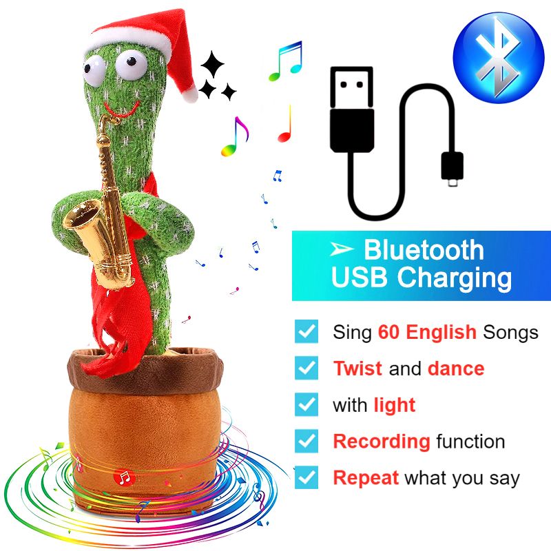 Bluetooth Dancing Cactus