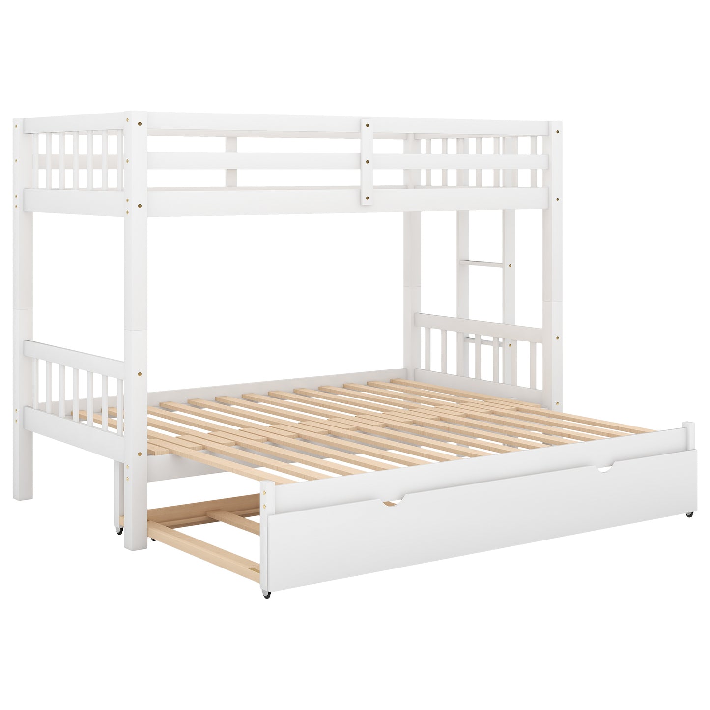 Twin Pull-out Bunk Bed w/Trundle