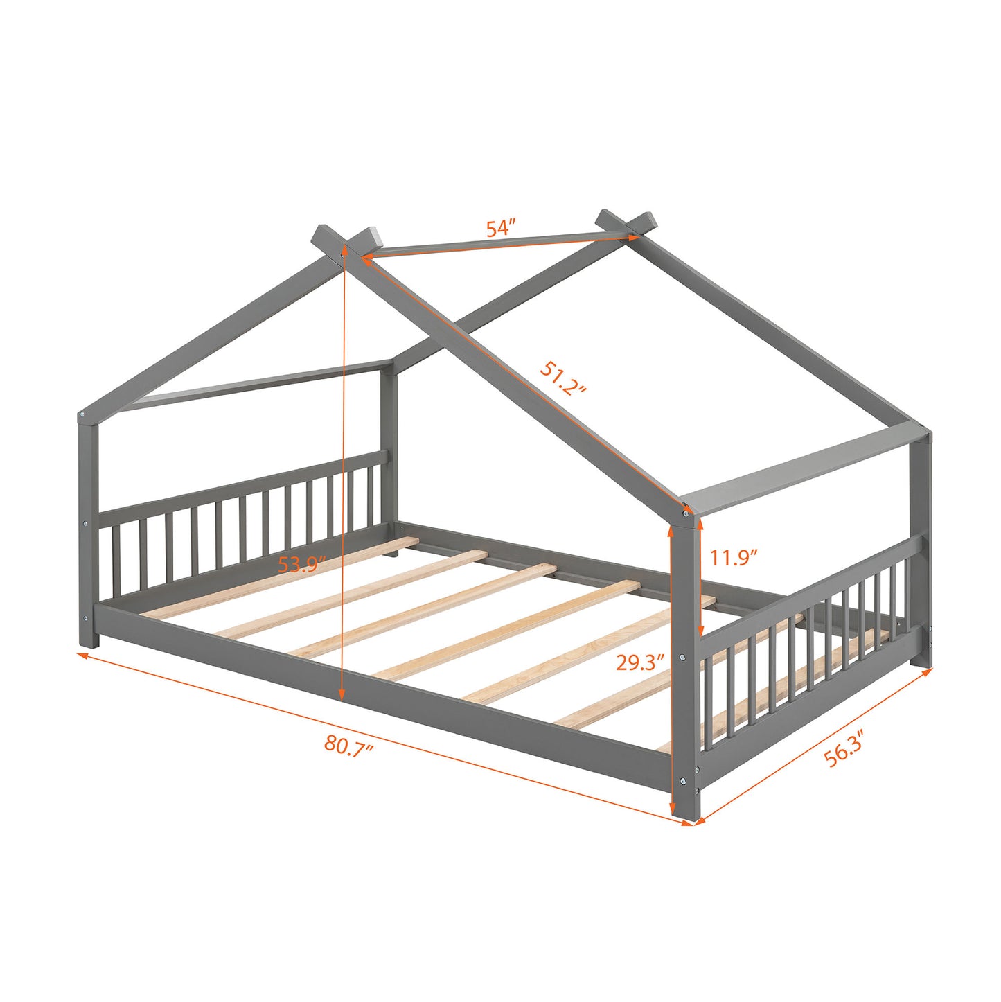 Full Size House Bed