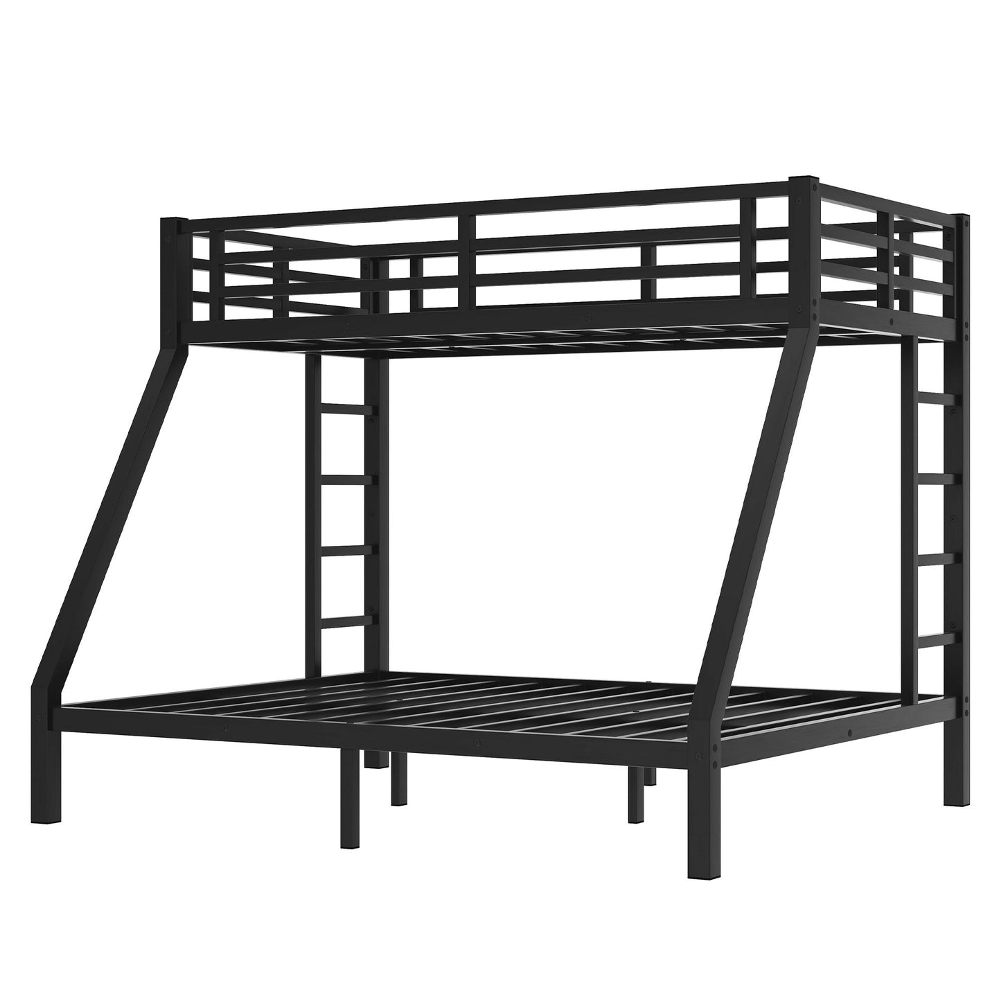 Metal Twin XL over Queen Bunk Bed