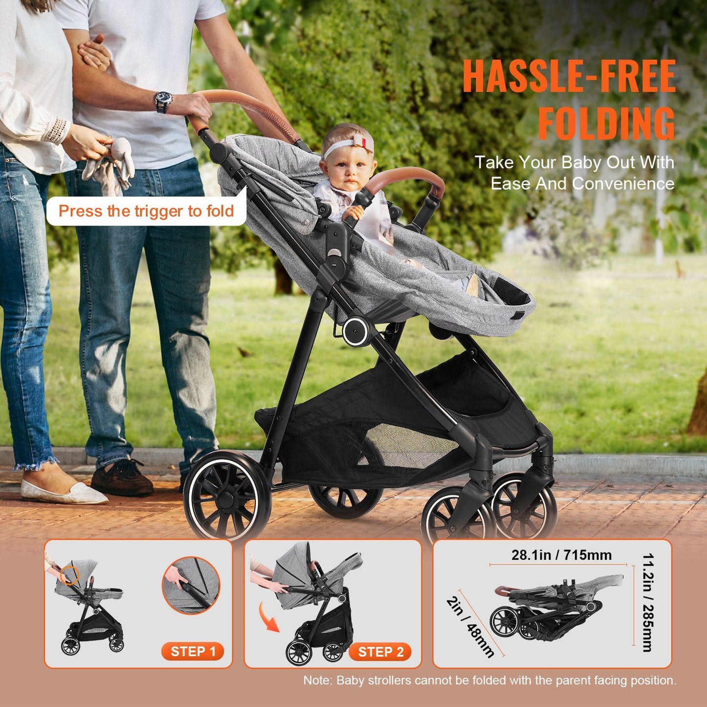 VEVOR Baby Stroller