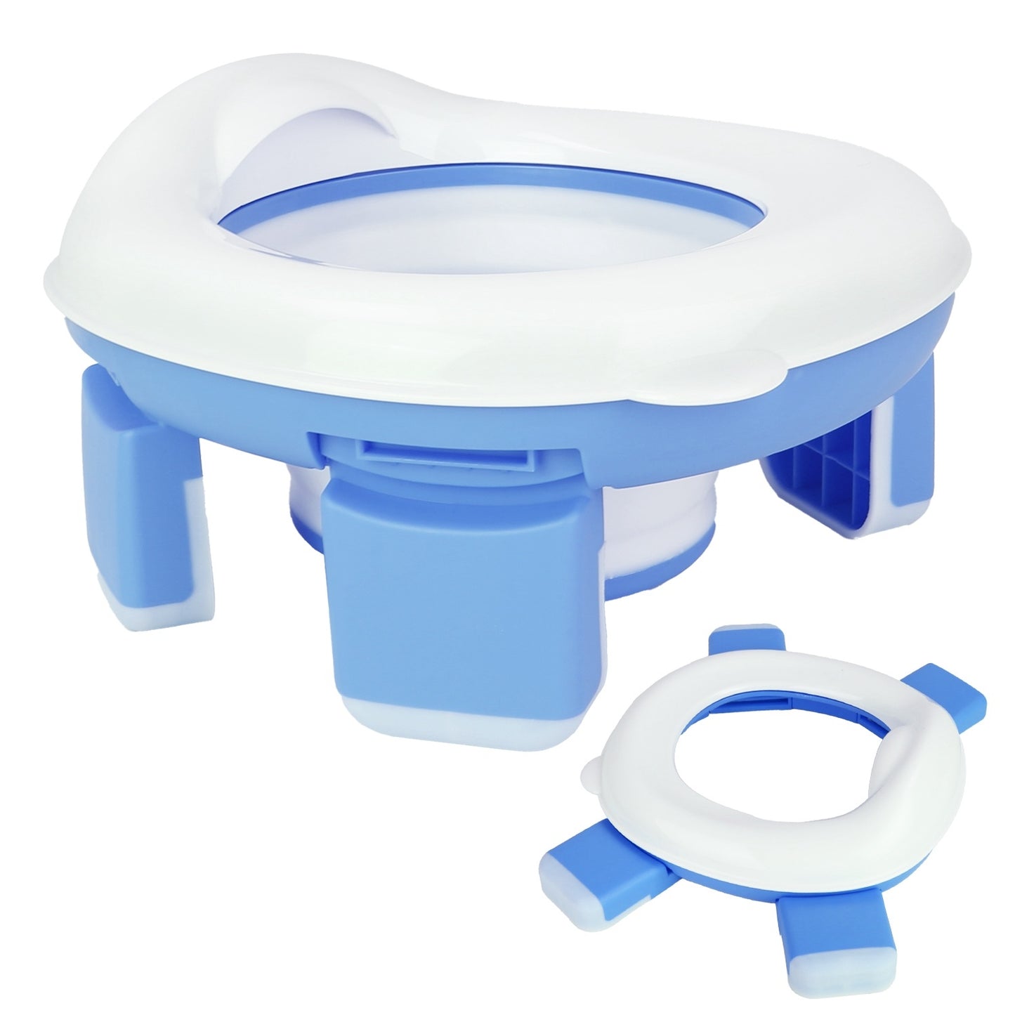 Portable/Foldable Potty w/Training Seat Cover & Splash Guard