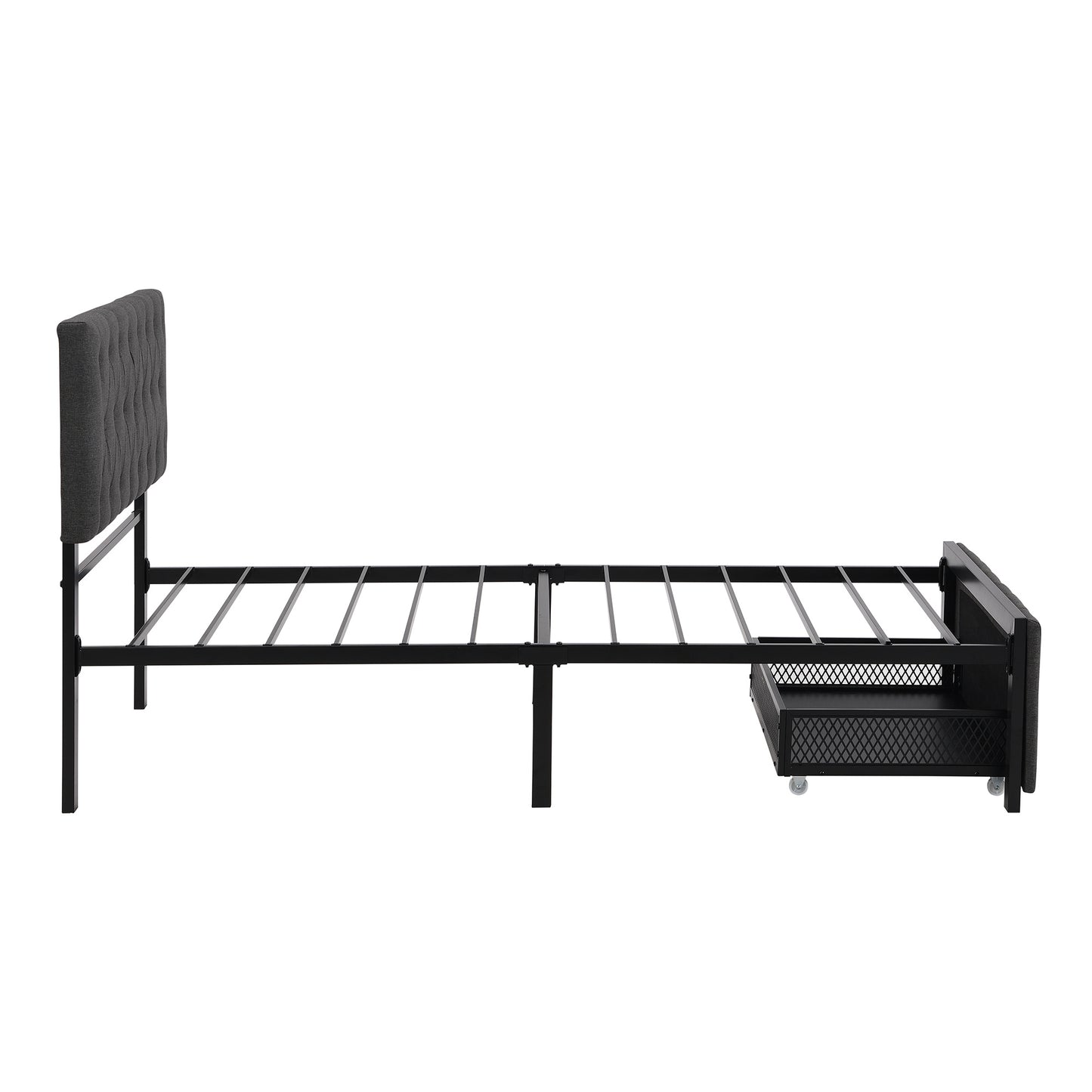 Twin Size Storage Bed w/Big Drawer