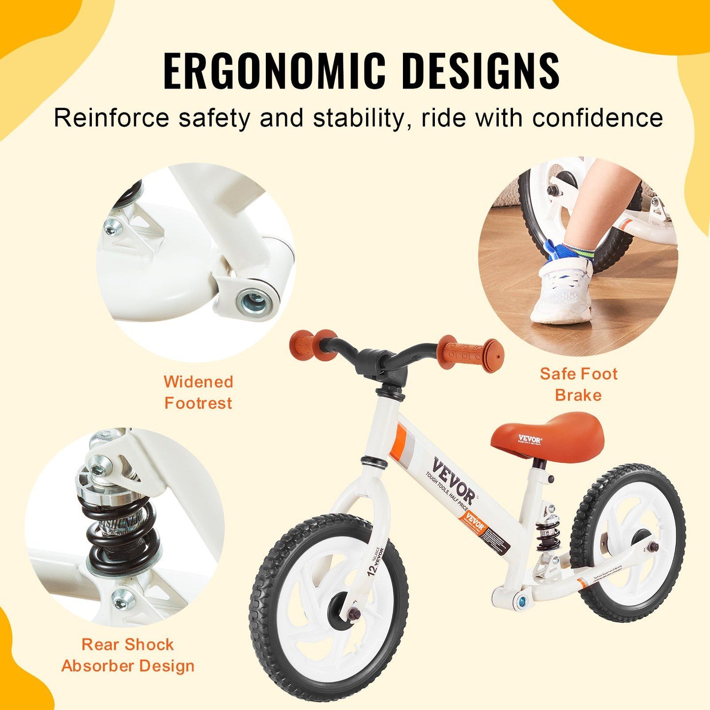 12" Carbon Steel Balance Bike