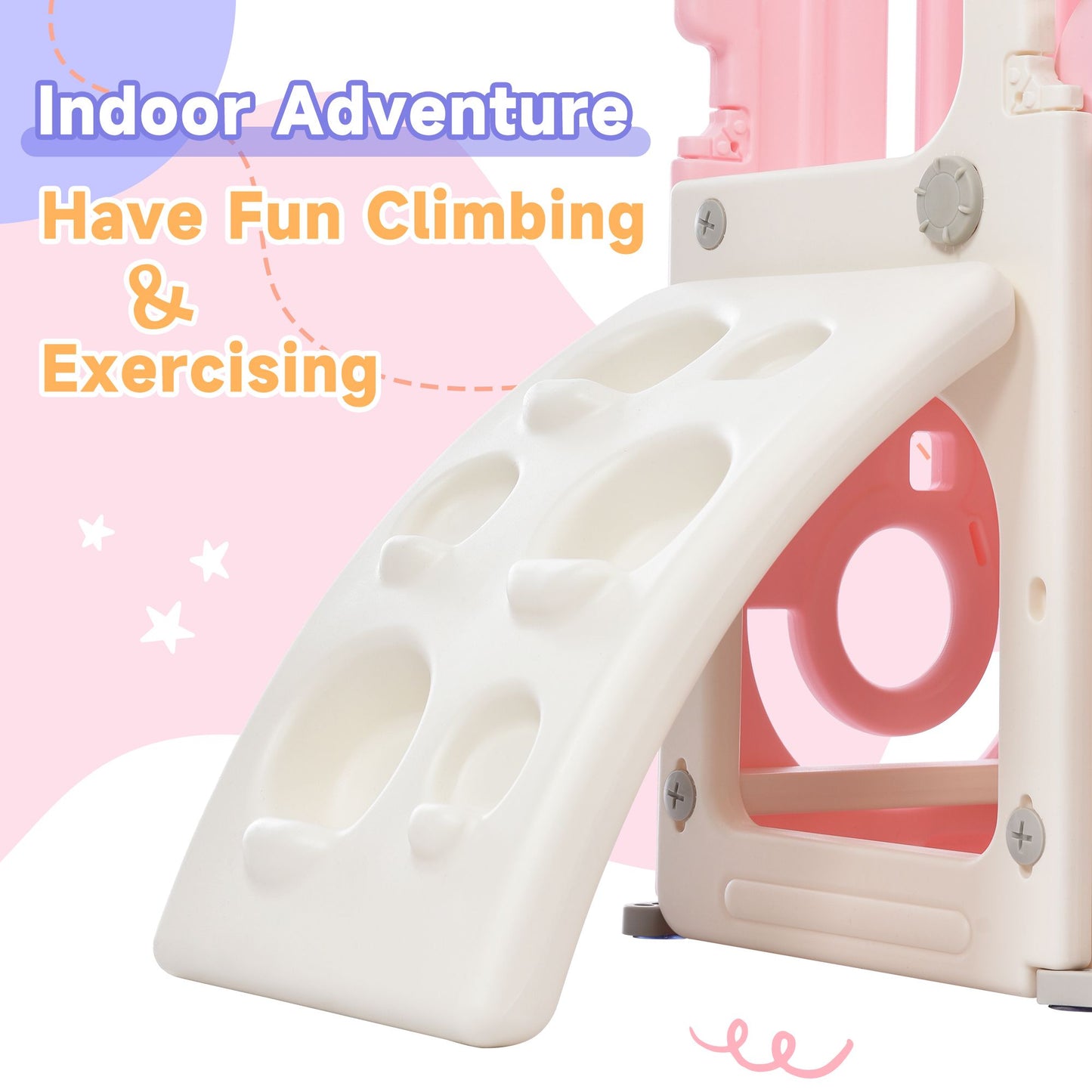 4 in 1 Climber and Slide Set