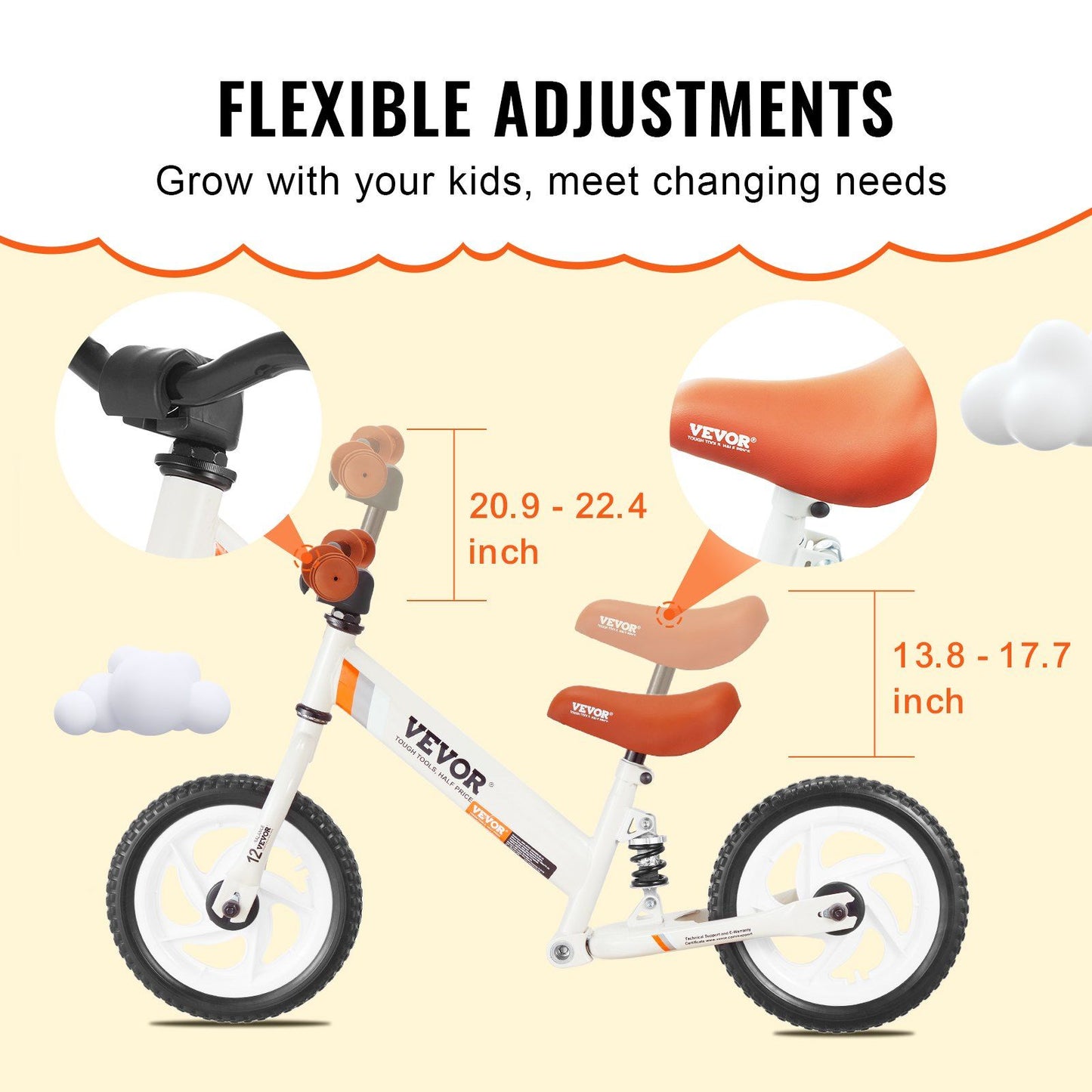 12" Carbon Steel Balance Bike