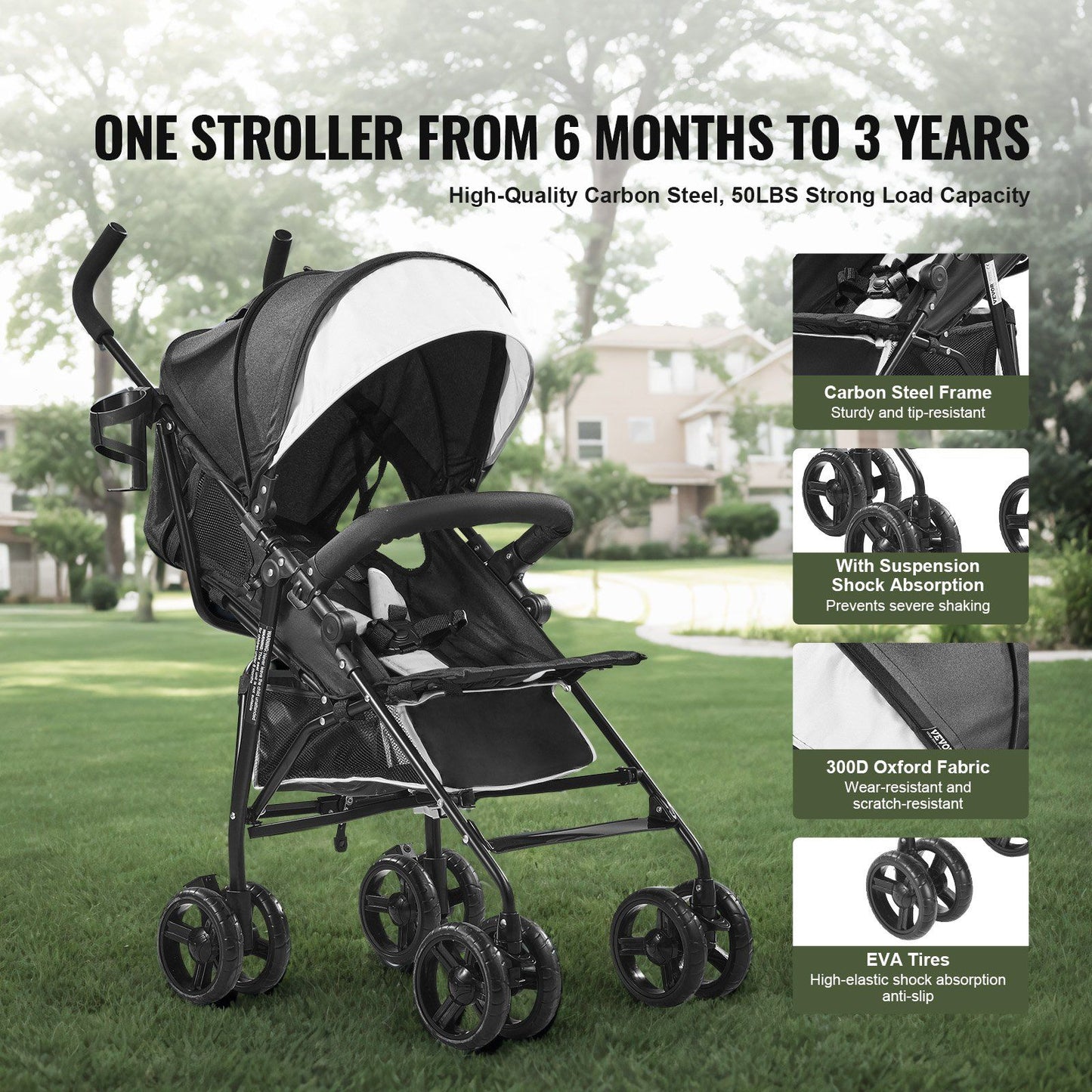 Compact Lightweight Stroller