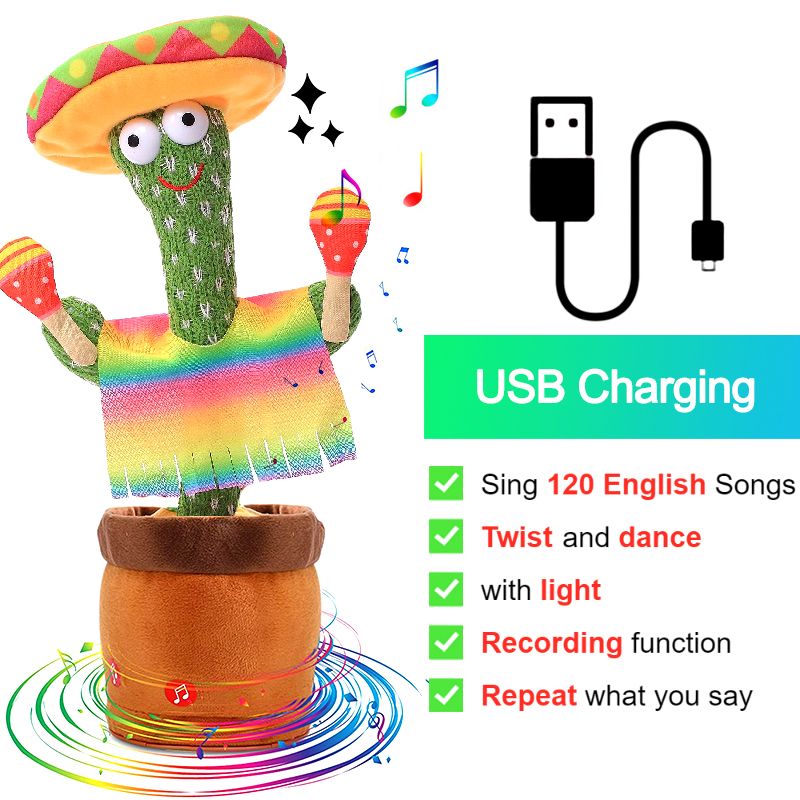 Bluetooth Dancing Cactus