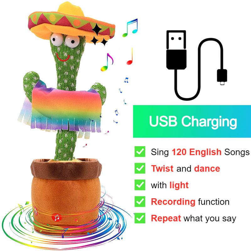 Bluetooth Dancing Cactus