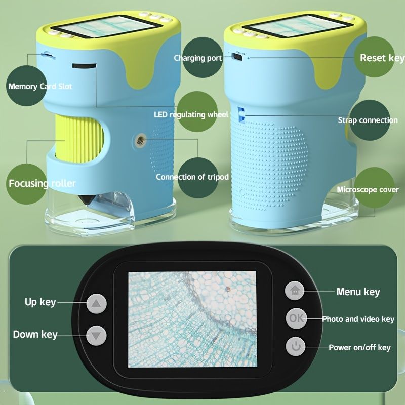 1000x Portable Microscope